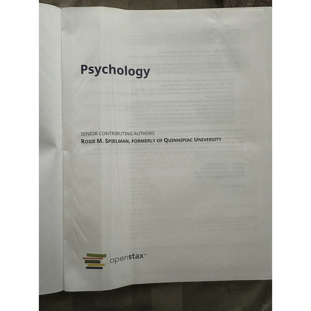 N/A openstax psychology